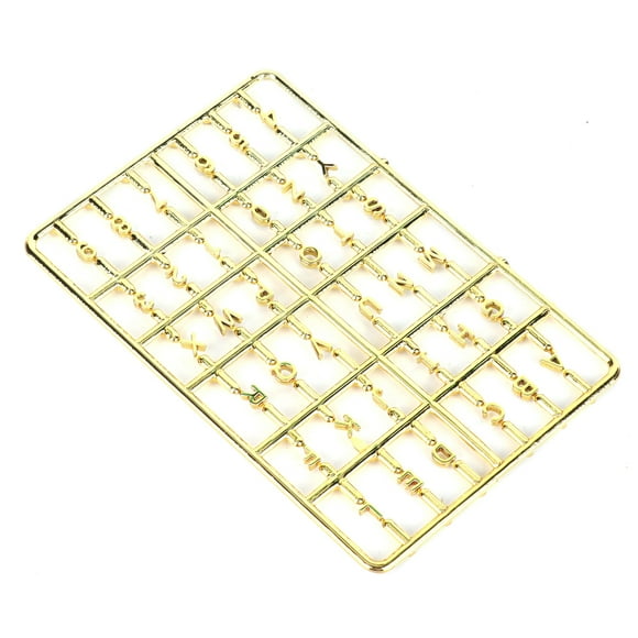 Números De Letras De Casa De Muñecas, Accesorio De Puerta Delantera En Miniatura DIY Con Letras Extraíbles Para Alfabetización Infantil Y Decoración Del Hogar