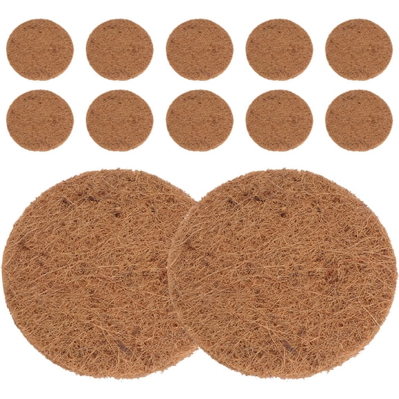 12Pcs Bird Nesting Pads Coconut Fiber Pigeon Nest Mat Coconut Fiber Mat for Bird Breeding Nests