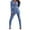 Blue, variant on Womens Business Blazers Suits 2 Piece Sets Solid Casual Button Open Front Blazer and Pencil Pants Set Ladies Elegant Wedding Gest Outfit Work Office Formal Suits Set