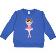 thumbnail image 2 of Inktastic Ballerina with Two Buns Toddler Sweatshirt, 2 of 4