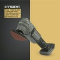 thumbnail image 4 of Klutch Oscillating Multi-Tool, KLiQ 20V, Variable Speed, Brushless, Cordless, Bare Tool, 4 of 9