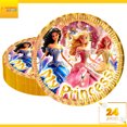 thumbnail image 2 of 24 Pz Plato De Cartón Premium Pastelero De Personajes My princess 3 XV, 2 of 4