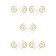 thumbnail image 1 of Sonducket Earrings Round Stylish Spiral Ear Earring Exaggerated Dangle Gold Dangling Jewelry for Women Party Wedding Decoration Type2 NO2 Sonducket CBP502457, 1 of 1