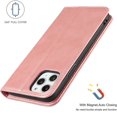 thumbnail image 4 of Designed for iPhone 11 Pro Max Wallet Case,Premium PU Leather Flip Folio Case with Card Slot,Stand Holder,Magnetic Closure TPU Shockproof Interior Case for iPhone 11 Pro Max 6.5",Rose Gold, 4 of 14