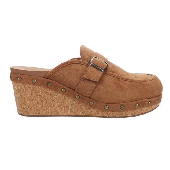 Corkys Womens Make Em Blush Studded Sling Back Clogs Dress Casual Shoes