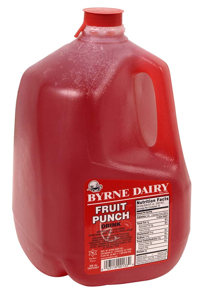 Byrne Dairy Fruit Punch, 1 Gal