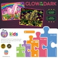 thumbnail image 4 of MasterPieces 60 Piece Glow in the Dark Puzzle - Rainbow World - 14"x19", 4 of 6