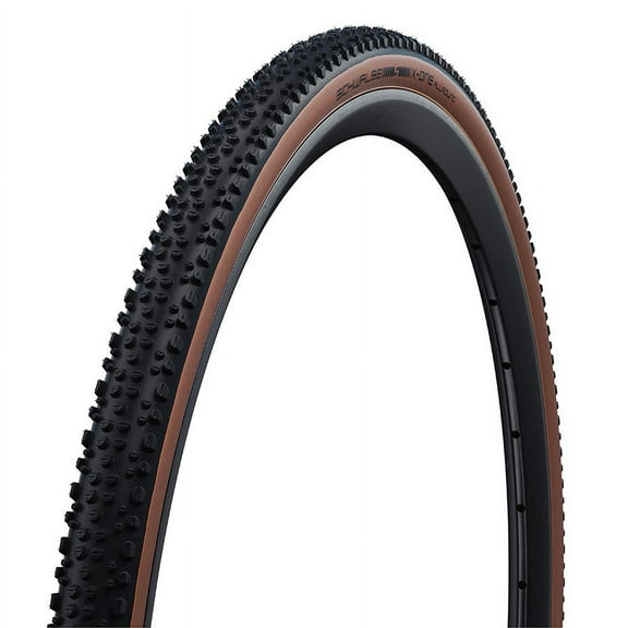 Schwalbe X-One Allround Hybrid Tire, 700x33C, Folding, Tubeless Ready, Addix, RaceGuard, 67TPI, Bronze