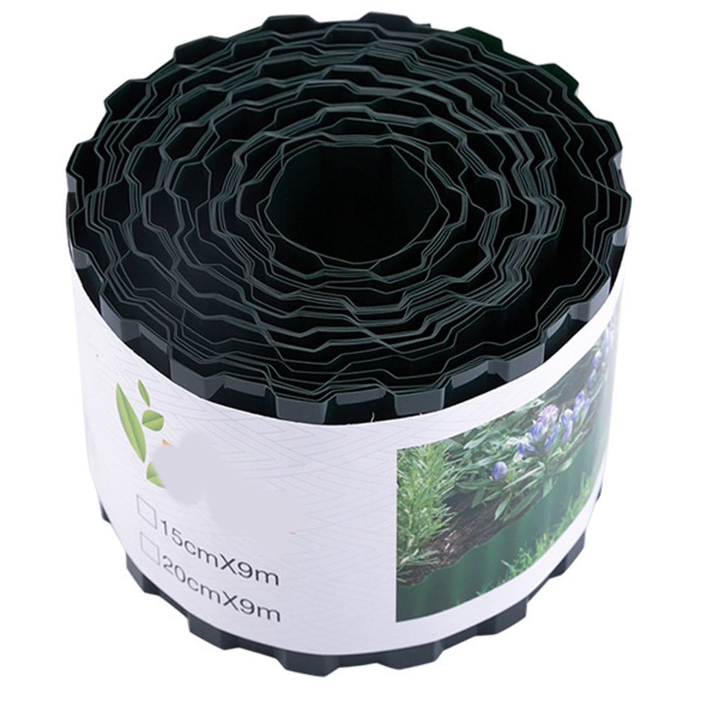 CEORPER Outdoor Durable Corrugated Plastic Lawn Edging Border Weather Resistant For Garden And Landscape Use