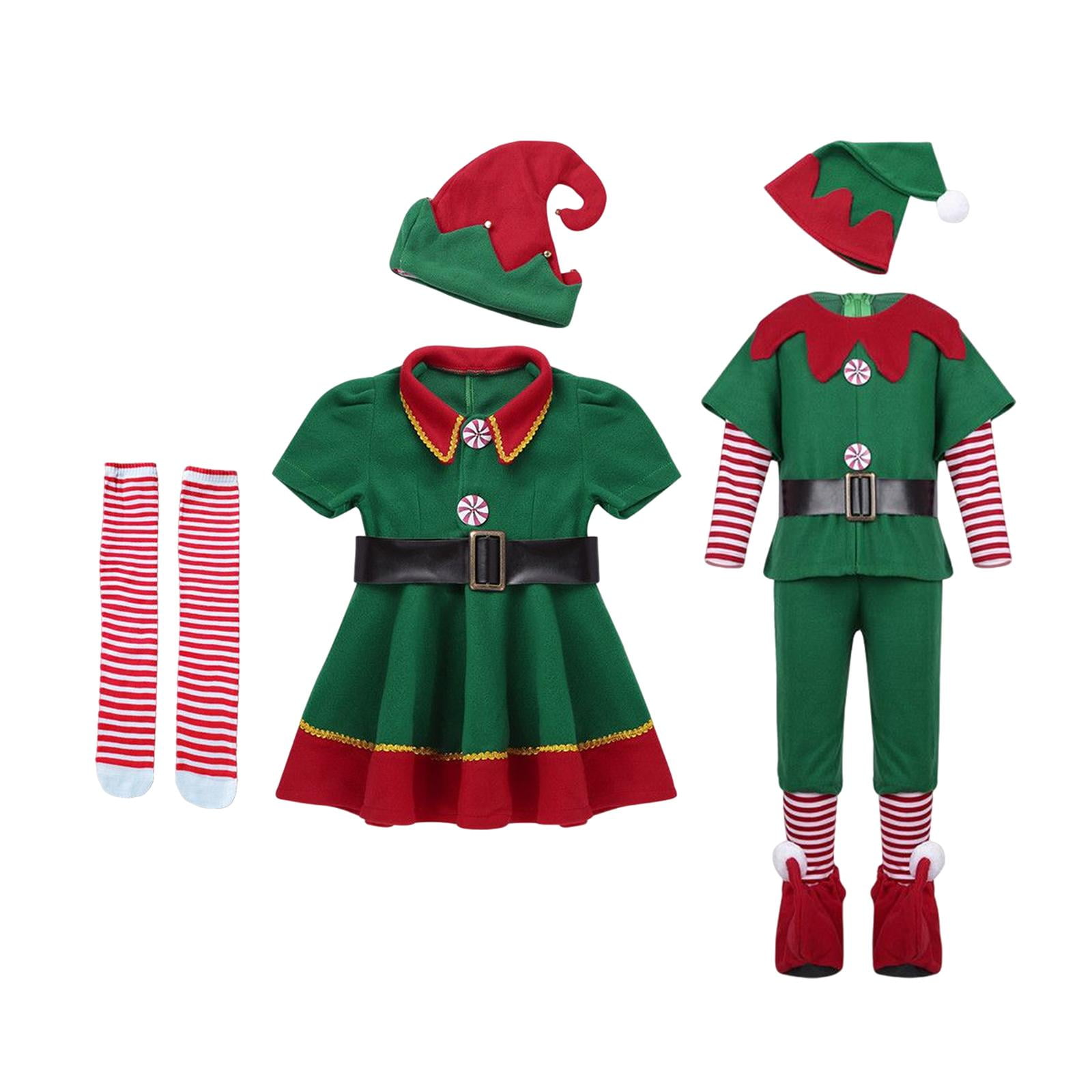 Disfraz de Navidad Zulema Ropa de elfo para Hombres 90cm Mujeres 100cm ...