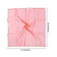 thumbnail image 4 of Oiur 10Pcs Colorful Scarf,Dance Scarves Juggling Scarves Washable Multipurpose,Children Movement Learning Education Colorful Scarfs Musical Accessories, 4 of 10