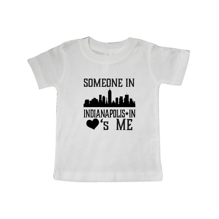 

Inktastic Indianapolis Indiana Skyline Gift Baby Boy or Baby Girl T-Shirt