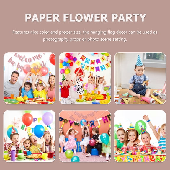 PINXOR Girl Welcome Banner for Shower Decorations, Party Supplies, Celebration, and Themed Event Decor