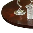 thumbnail image 2 of Benzara Wooden Frame Lazy Susan, Espresso Brown, 2 of 3