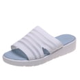 thumbnail image 2 of Novedad de verano, sandalias y zapatillas planas para exteriores, zapatos de mujer de Color sólido, zapatos de playa con punta redonda Wmkox8yii ytu9087, 2 of 9