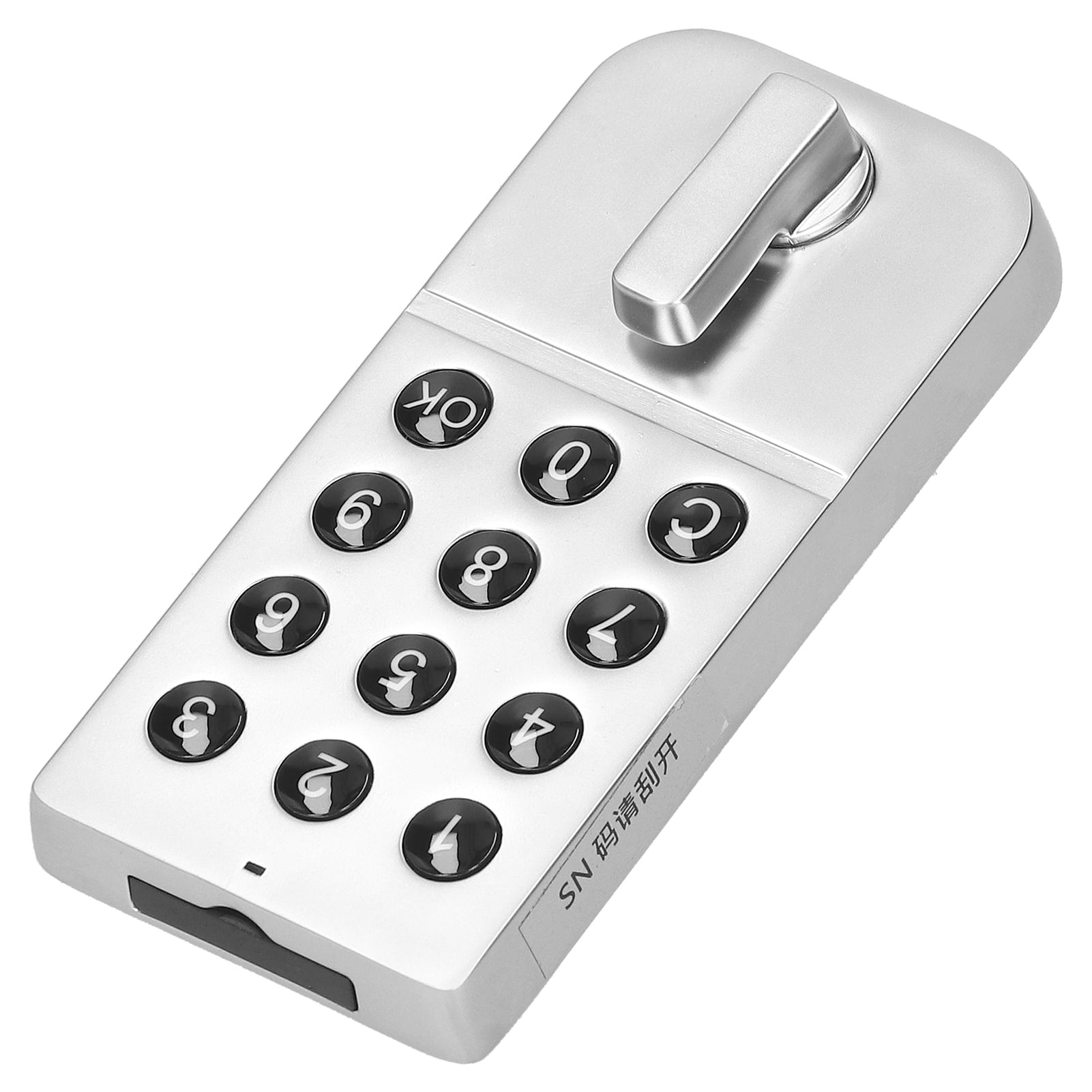YAHHU Cabinet Password Lock Electronic Keyless Drawer Wardrobe Security Digital Anti Theft Smart Lock 7.87 inches / 20 cm
