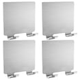 thumbnail image 1 of Self Adhesive Hooks Stainless Steel Matte Bathroom Adhesive Hook Coat Hook Kit, 1 of 6