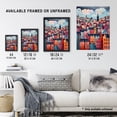thumbnail image 3 of Edinburgh Cityscape Stylised Oil Painting Pink Blue Cloudy Scottish City Skyline Unframed Wall Art Print Poster Home Decor Premium, 3 of 5