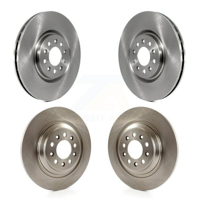 CMX Front Rear Disc Brake Rotors Kit for Car 2014-2023 Jeep Cherokee with Dual Piston Caliper K8-101223