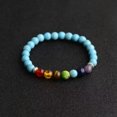 thumbnail image 4 of EOEMY 7 Chakra Healing Beads Bracelet For Men Women Reiki Prayer Yoga Bangle Jewelry-Turquoise, 4 of 4
