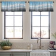 thumbnail image 4 of LALILO Kitchen Curtain Valance Road Sunny Summer Day Mountain Rod Pocket Window Curtain 52"x 18" Set of 2, 4 of 7