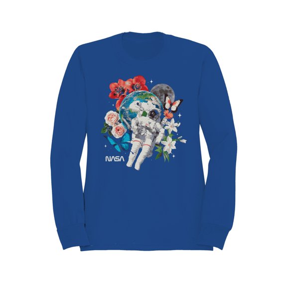 Officially Licensed NASA Cosmic Exploration with Nature Women's Sweatshirt