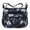 White Flower, variant on Crossbody Purses and Handbags for Women Adjustable Ladies Shoulder Bags Multi Pocket Travel Tote Bag,Rose