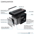 thumbnail image 3 of 6V 200AH SLA Replacement Battery for Leoch LP6-200H, 3 of 12