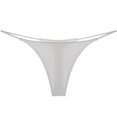 thumbnail image 1 of Bikini de cintura baja con doble tirante y sin costuras, ropa interior sexy de mujer con forma de T, 1 of 6