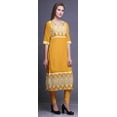 thumbnail image 3 of Bimba Tuniques Droites pour Femmes Kurta Imprimée Tenue d'Été Kurti pour Dames, 3 of 5