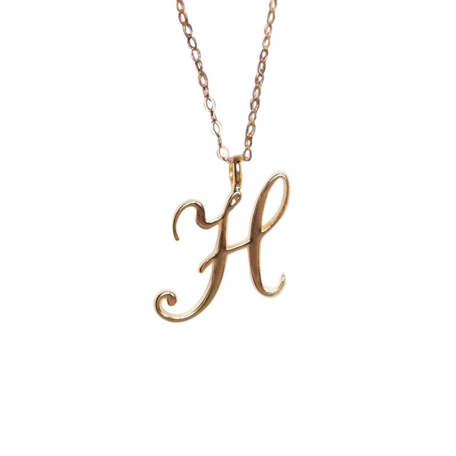YUEHAO accessories Necklaces Pendants Ladies Classic Gold 26 English
