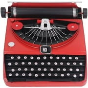 Vintage Typewriter Model, Retro Typewriter Building Set, Home Decoration Ornaments Handcrafted Iron Decor for Home, Office, Studios, and Cafes, Adult Kids 6+$$Electronics Other
