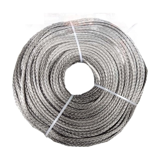 6MM X 100M UHMWPE Fiber Synthetic Winch Tow Rope/Cable For ATV UTV SUV 4X4 4WD OFF-ROAD ,Durable & Safe