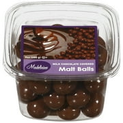Madelaine Chocolate Company Milk Chocolate Covered Malt Balls Candy, 9 oz