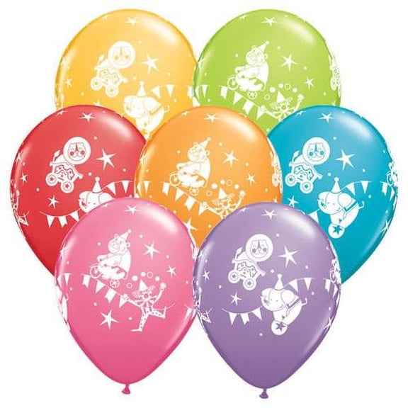 LOONBALLOON Circus Balloons, 11″ CIRCUS PARADE