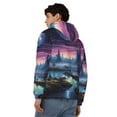 thumbnail image 4 of Vsdgher Fantasy Landscape Starry Night Mens Hoodies Zip Hoodie, Hoodies for Men, Zip-up Hooded Sweatshirt-Medium, 4 of 5