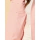 thumbnail image 5 of Abrigo de invierno Allegra K para mujer Rosa XL con bolsillos inclinados y doble botonadura, 5 of 6