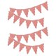 thumbnail image 1 of 4pcs Carnival Theme Party Banner Circus Decor Pennant Banner Flags for Birthday Party Festival Celebration Striped Flags Decorations, 1 of 4