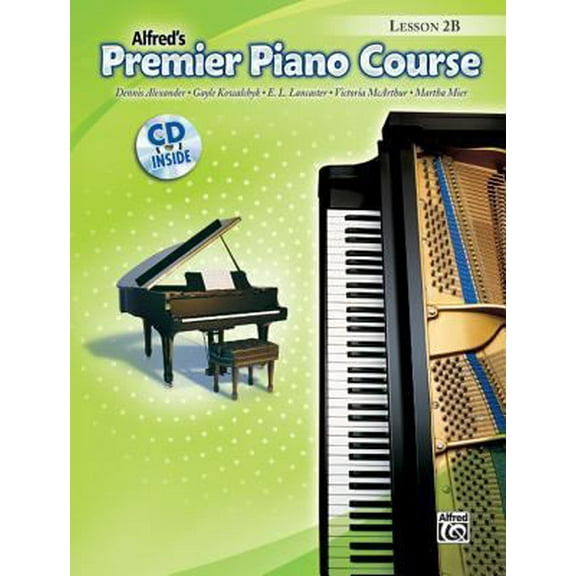 Pre-Owned Premier Piano Course Lesson Book, Bk 2b: Book & CD [With CD] (Paperback) 0739041398 9780739041390