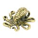 thumbnail image 1 of GOOHOCHY Pequeño adorno de pulpo de latón. Adorno de latón. Decoración de escritorio con forma de pulpo., 1 of 8
