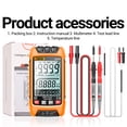 thumbnail image 4 of ANENG Multimeters,Meter Handheld Tester SZ02 Smart Current NCV Universal Meter 9999 NCV Universal Tester Voltmeter Ammeter Smart Auto 9999 Universal Meter Handheld SIUKE Smart Scope 9999 Resistance, 4 of 6