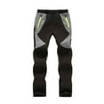 thumbnail image 4 of Xdegoge Thermal Winter Snow Pants for Boy - Fleece Lined Ski Trousers with Elastic Waist, Windproof & Warm, Cold Weather Activities Outdoor Bottoms, 4 of 9