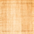 thumbnail image 1 of Ahgly Company Indoor Square Abstract Orange Contemporary Area Rugs, 4' Square, 1 of 1