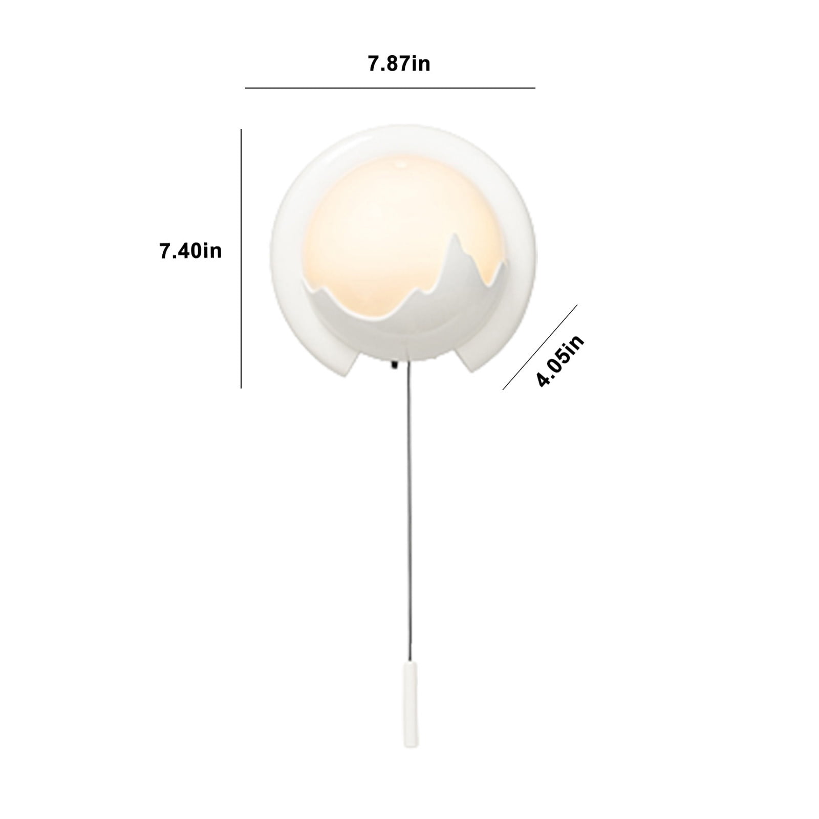 Christmas Savings Clearance! FELTREE Wall Mounted Night Light Humidification 3 Lighting Modes Silent Mist Humidifier with Remote Control Room Adjustable Mist Mode Suitable for Home, Office