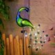 thumbnail image 3 of Solar Lights Garden Metal Decorative Garden Sparrow Waterproof Peacock Solar Light For Patio Yard Walkway, 3 of 5
