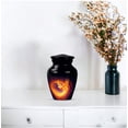 thumbnail image 5 of Phoenix Keepsake Memorial Urns For Adult Male - Black Cremation Urn For Ashes For Women - Miniature Decorative Urn For Mom - Small Urns For Human Ashes For Adults Female- 3 Inch, 5 of 7
