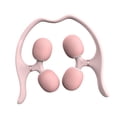 thumbnail image 2 of TISHITA Rouleau de Massage Multifonctionnel Points de Pression Rouleau de Relaxation Musculaire Mousse Manuel Rose, 2 of 8