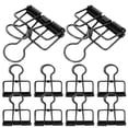 thumbnail image 4 of Miangastore 10Pcs Binder Clips Metal Binder Paper Clamps Office Document Clips for Paperwork, 4 of 8
