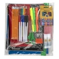 thumbnail image 6 of 12 Pack of 45 Piece Stationary Supply Kits Containing 2 Spiral Notebooks, 4 Colored Folder, 5 Pens, 5 Pencils, 10 Crayons, 4 Erasers, 1 Pencil Case, 1 Sharpener, & More!, 6 of 6