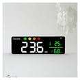 thumbnail image 4 of Noise Measuring Instrument Digital Decibel Sound Meter Temperature Meter Humidity Meter 3in1 Detector Indoor Wall Mounted Tester, 4 of 6